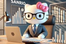 Who owns Sanrio, the empire behind Hello Kitty and Kuromi?