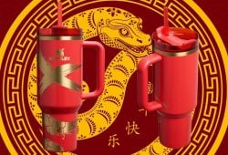 Stanley launches collectible Quencher Tumbler for the Lunar New Year! This costs