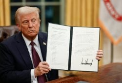 These are all the executive orders Trump signed on his first day