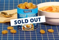 What are the Progresso Soup Drops that sold out in less than an hour in the United States?