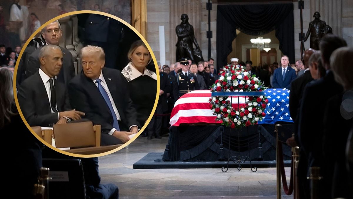 What did Trump and Obama talk about at Jimmy Carter's funeral? We tell you