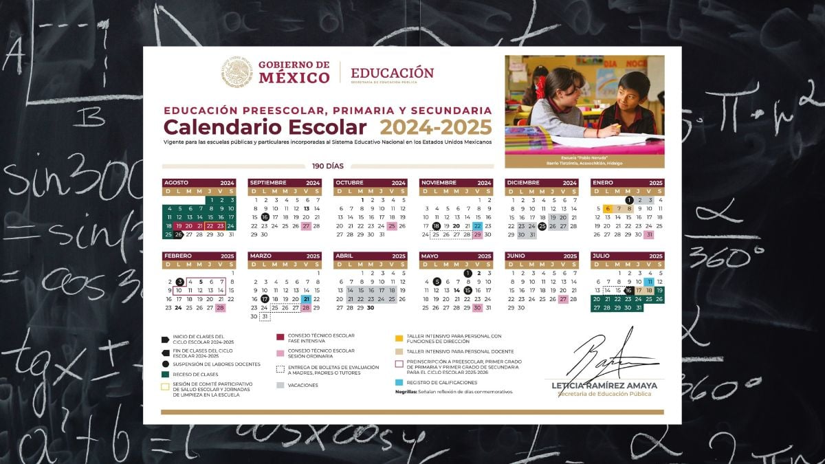 calendario escolar clases 2025