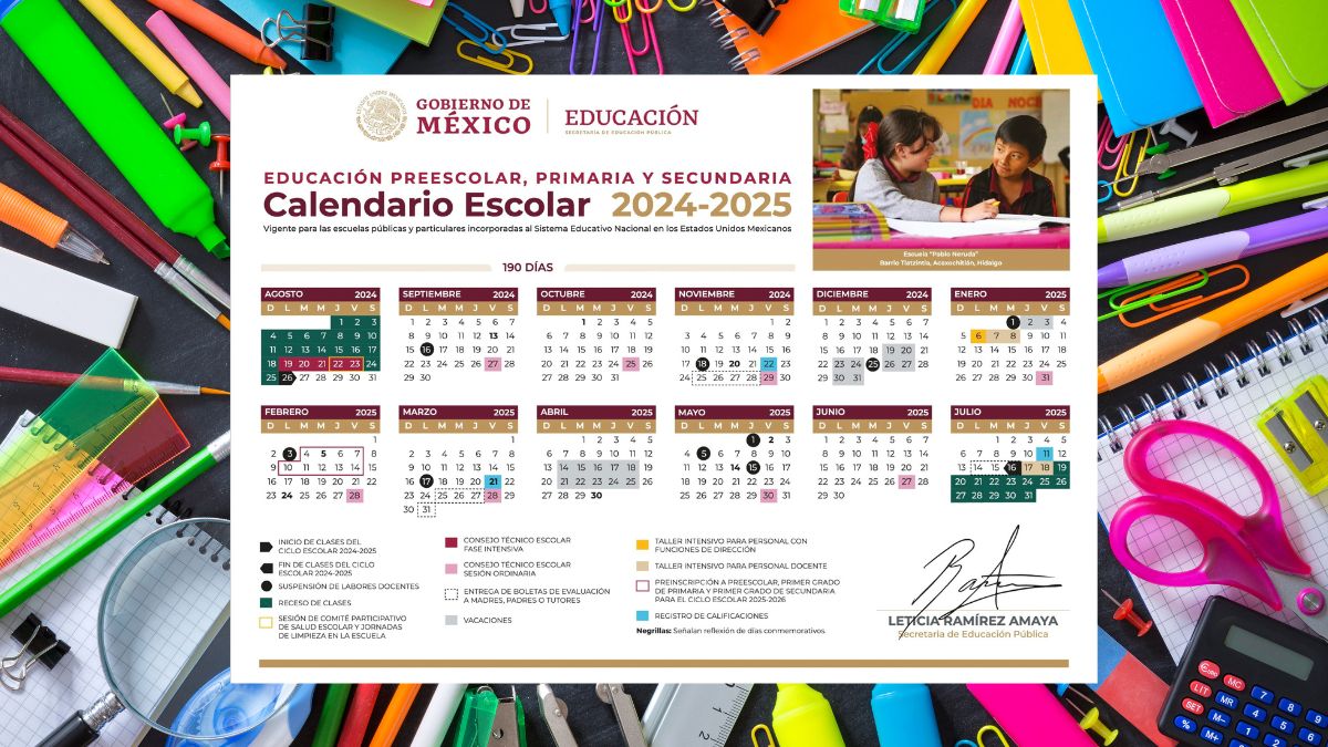 calendario escolar sep 3 2025