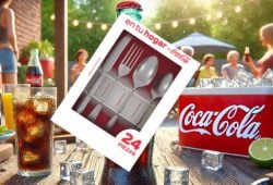 ¿Quieres los cubiertos de Coca-Cola 2025? Aquí te decimos cómo obtenerlos Foto: Merca2.0