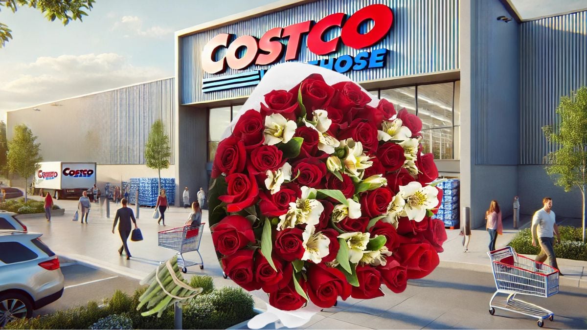 Día del Amor y la Amistad 2025. Costco tiene en preventa el ramo de 36 rosas rojas para San Valentín Foto: Merca2.0