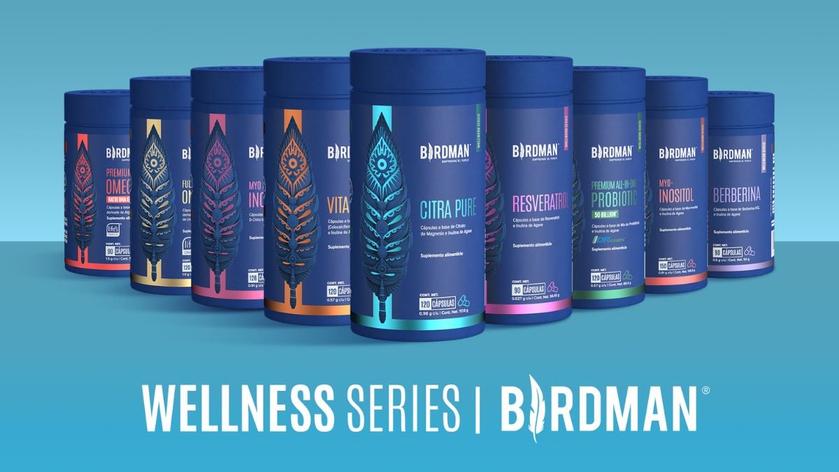 Birdman, lanza nueva línea de “Wellness Supplements”