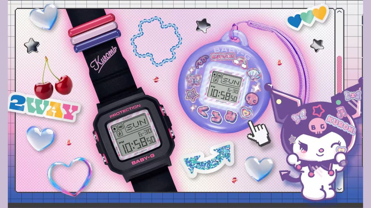 Casio x Sanrio: La colaboración con Kuromi que no querrás perderte Foto: Especial