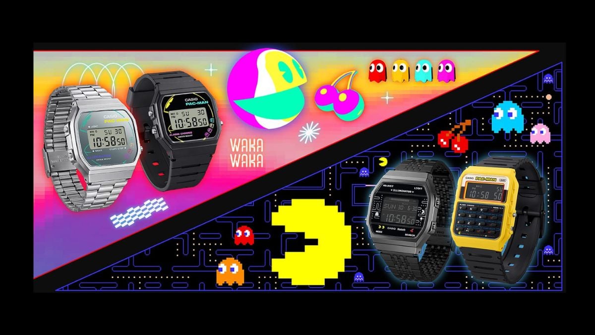 Casio x Pacman: La colección que conecta nostalgia y estilo Foto: Especial