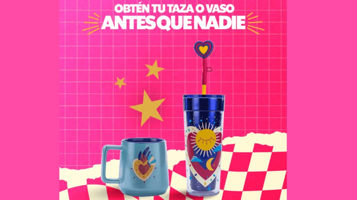 Día del Amor y la Amistad: Así puedes obtener tu taza o vaso con popote de corazón San Valentín 2025 de Starbucks Foto: Especial