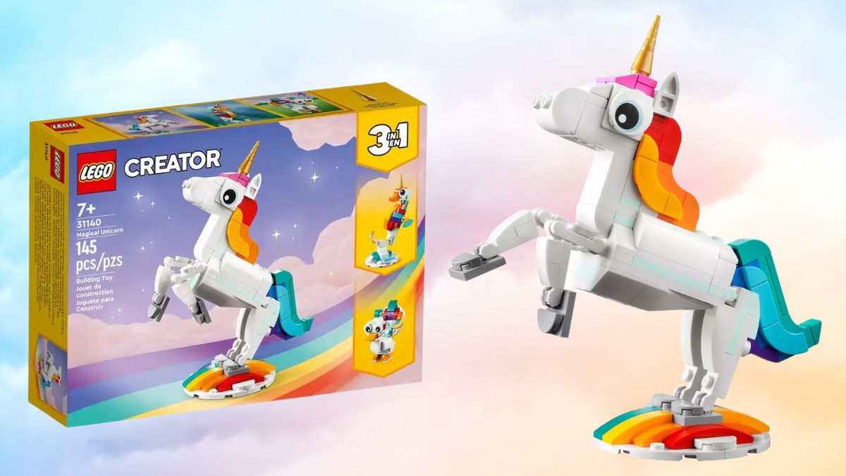 Unicornio de LEGO, en menos de 220 pesos en Mercado Libre