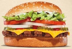 Burger King will have its Whopper 2x1 on Valentine's Day! This is how you can get the promotion