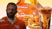 Dunkin' launches $6 menu and Ben Affleck tracksuits for Super Bowl