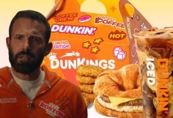 Dunkin' launches $6 menu and Ben Affleck tracksuits for Super Bowl