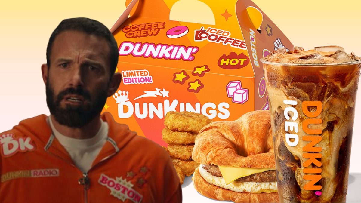 Dunkin' launches $6 menu and Ben Affleck tracksuits for Super Bowl