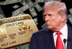 GOLD CARD DONALD TRUMP 2025