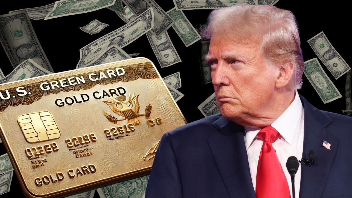 GOLD CARD DONALD TRUMP 2025