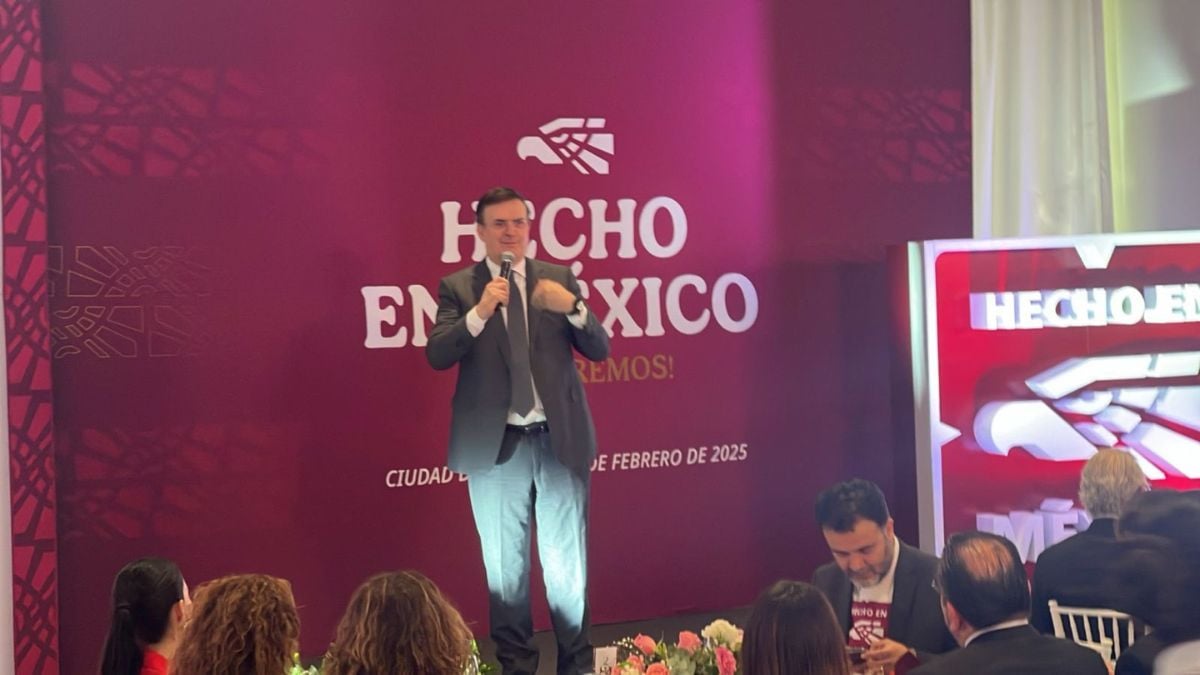 MARCELO EBRARD HECHO EN MEXICO 2025