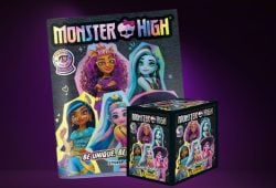 Álbum y estampas Monster High Panini. Checa el precio y el sitio para comprar Foto: Especial