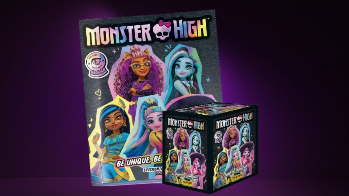 Álbum y estampas Monster High Panini. Checa el precio y el sitio para comprar Foto: Especial