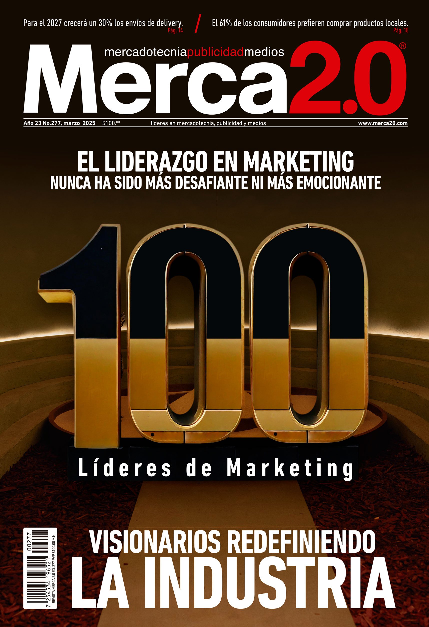 Mercadotecnia: 100 Líderes de Marketing