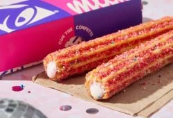 Taco Bell launches new Birthday Cake Churros