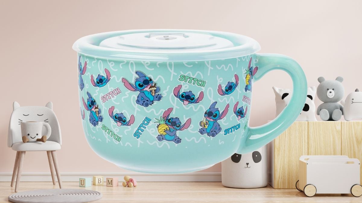 ¿Fan de Stitch? Su taza de cerámica tiene descuento en Amazon Foto: Especial