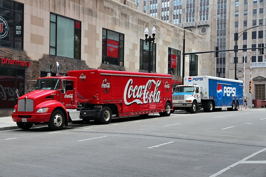 Descubren a camión de Coca-Cola transportando refrescos de Pepsi