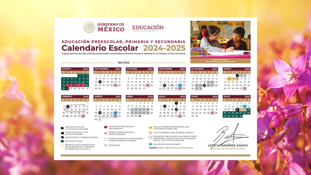 ¿Por qué no hay clases el lunes 3 de marzo? Esto dice el calendario escolar