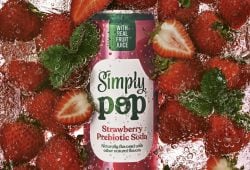 Coca-Cola lanza Simply Pop, su refresco saludable para el intestino