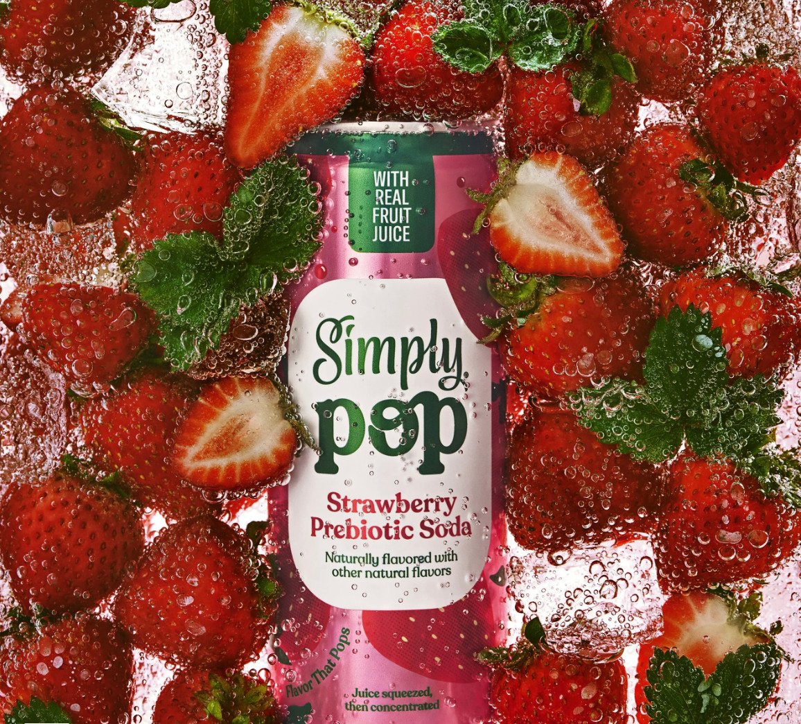 Coca-Cola lanza Simply Pop, su refresco saludable para el intestino