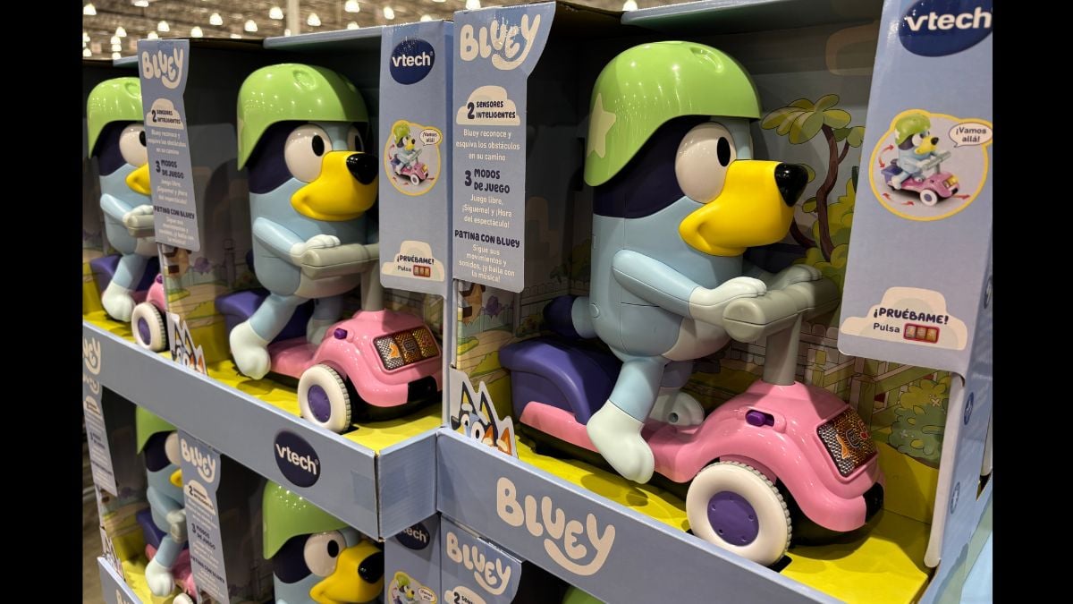 El juguete de Bluey en scooter ya está en Costco. ¡No te lo pierdas! Foto: Antonio Miranda