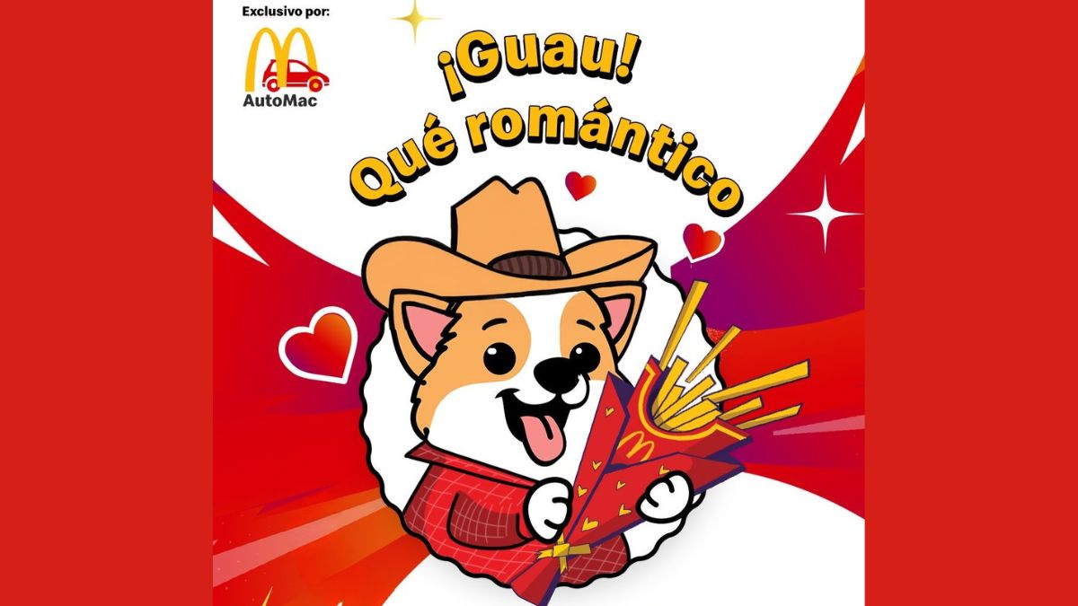 San Valentín 2025. McDonald’s tendrá el RAMO de papas en el AutoMac este 14 de febrero