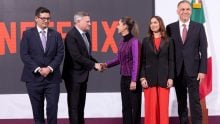 Netflix announces $1 billion investment in Mexico netflix mexico claudia sheinbaum ted sarandos 2025