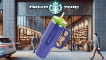 Este es el precio del vaso Stanley MORADO de Starbucks que llega el 17 de febrero Foto: Especial