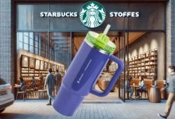 Este es el precio del vaso Stanley MORADO de Starbucks que llega el 17 de febrero Foto: Especial