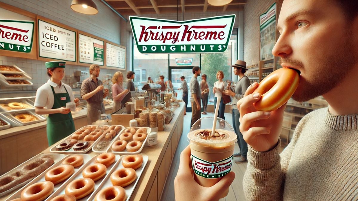 Krispy Kreme tendrá una promoción de 21 pesos únicamente este 27 de febrero Foto: Merca2.0