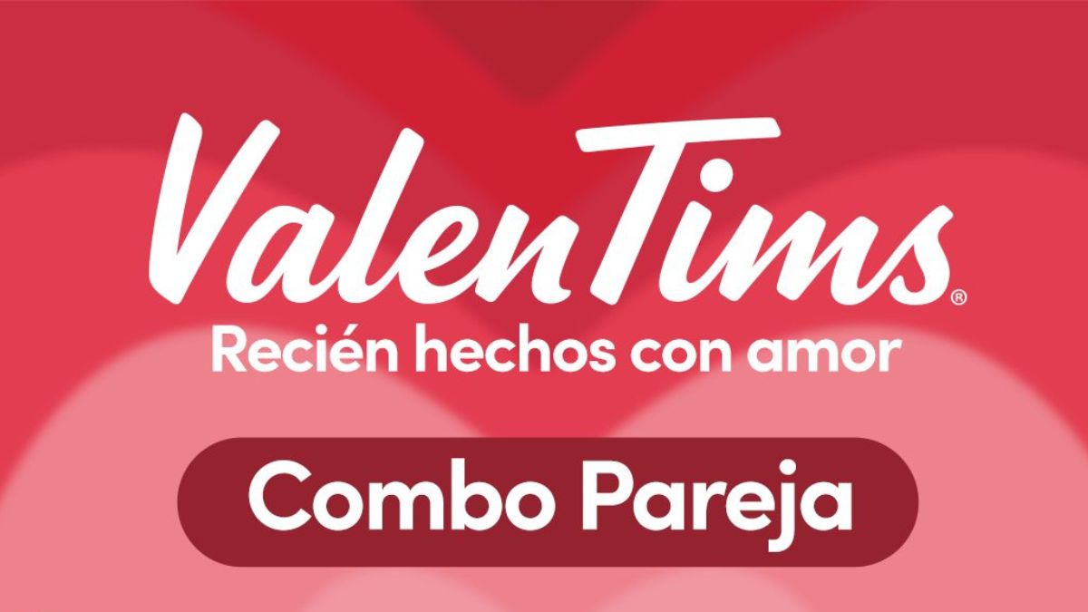 Esta es la promoción que tiene Tim Hortons para San Valentín 2025 Foto: Especial