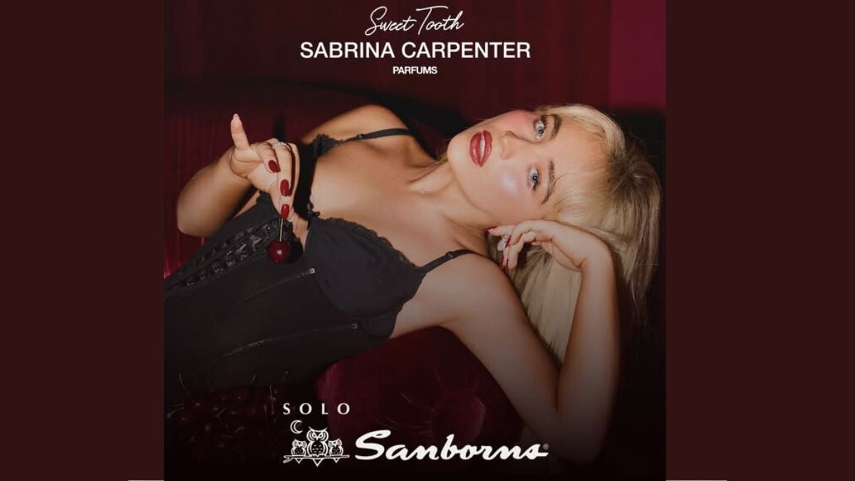 El perfume de Sabrina Carpenter llegó a Sanborns. ¡No te lo pierdas! Foto: Especial