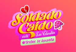 Tinder realiza campaña “Soldado Caído” para San Valentín