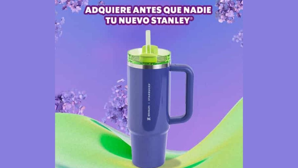 ¿Buscas el vaso Stanley MORADO de Starbucks? Así puedes conseguirlo antes que nadie Foto: Especial