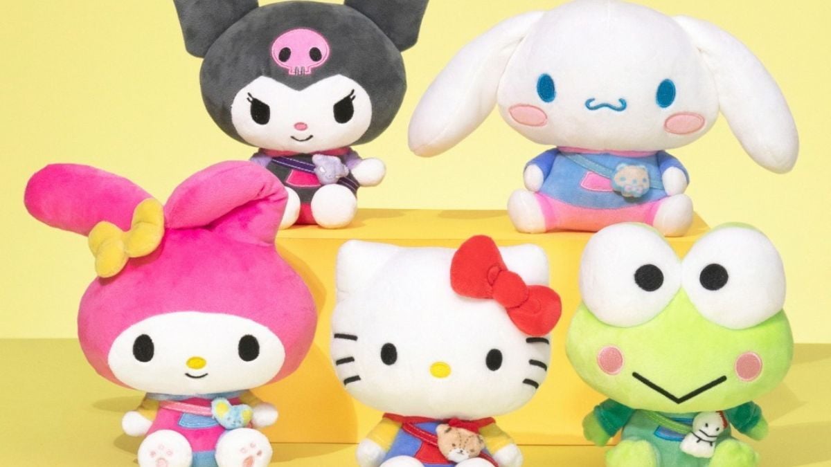 Free March 2025 calendar with Sanrio characters