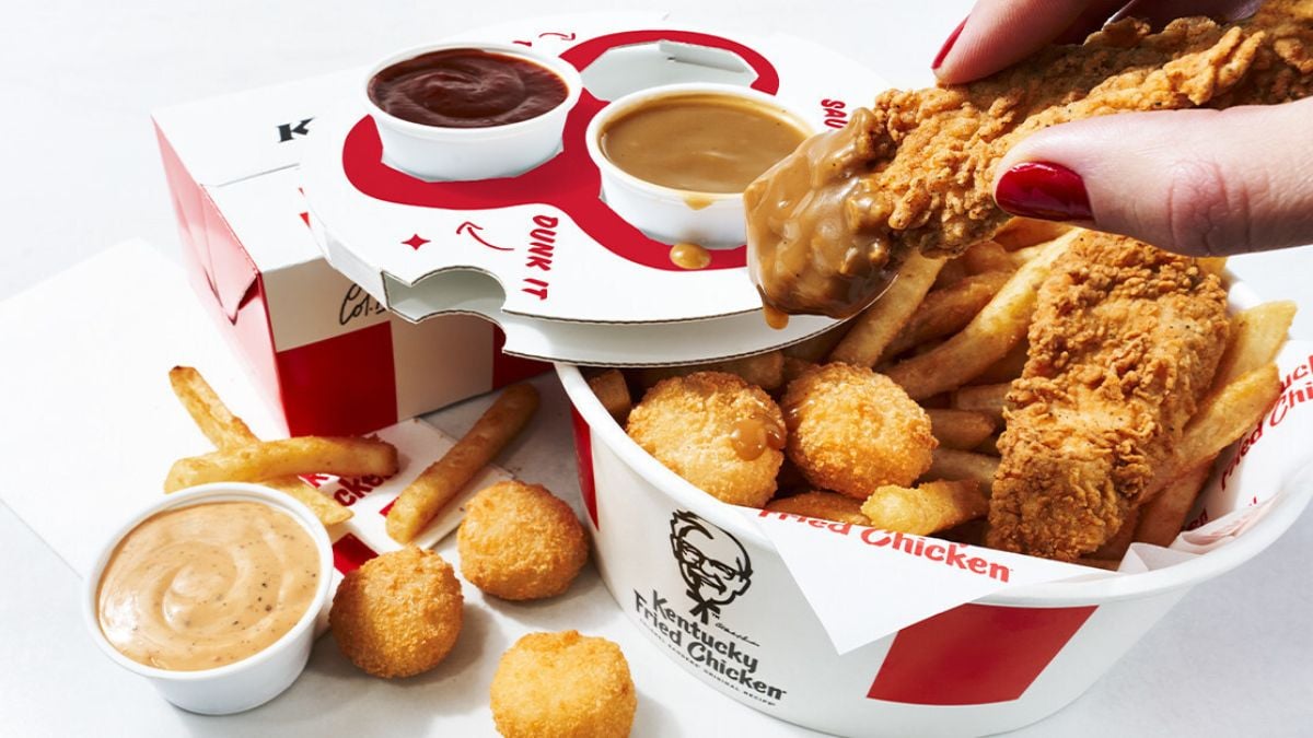 KFC launches new Dunk It Bucket!; this includes