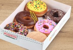 Krispy Kreme is giving away free donuts TODAY for St. Patrick's Day! Here's how to get yours.