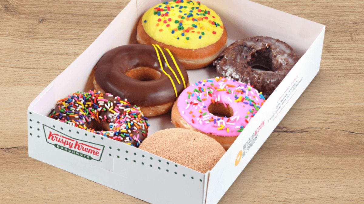 Krispy Kreme is giving away free donuts TODAY for St. Patrick's Day! Here's how to get yours.