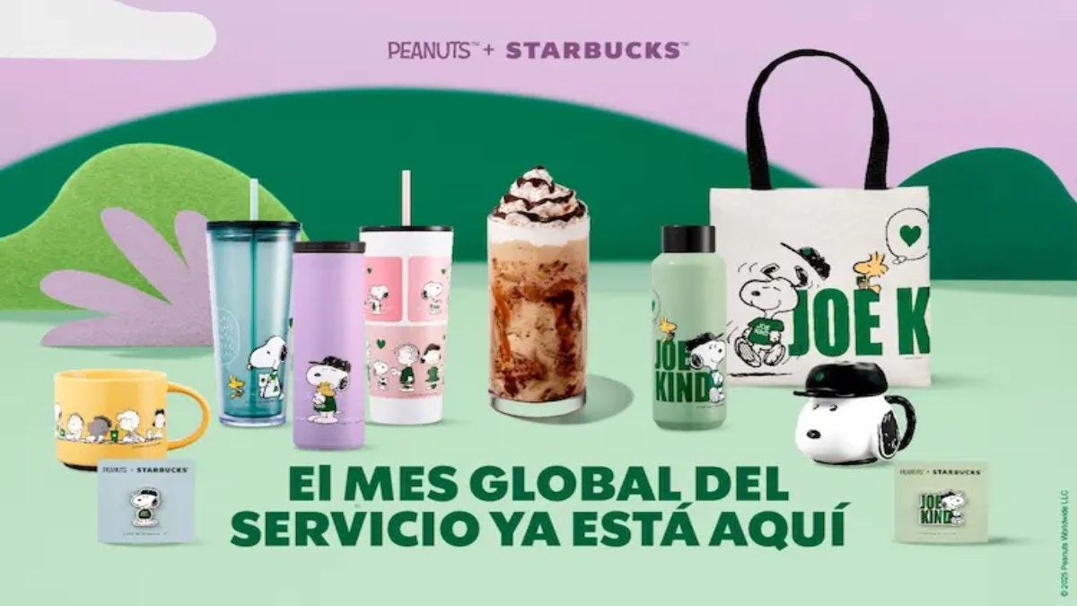 Starbucks x Peanuts: Esta es la bebida edición limitada con la que le dan la bienvenida a Snoopy