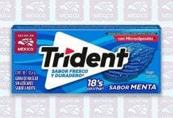 TRIDENT HECHO EN MEXICO 2025 Mondelez