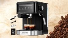 Oferta en Amazon: Cafetera espresso y cappuccino por menos de mil 700 pesos Foto: Especial