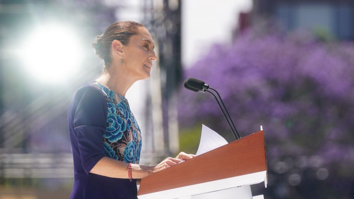 Sheinbaum festeja freno de aranceles en el Zócalo; Trump mantiene la amenaza