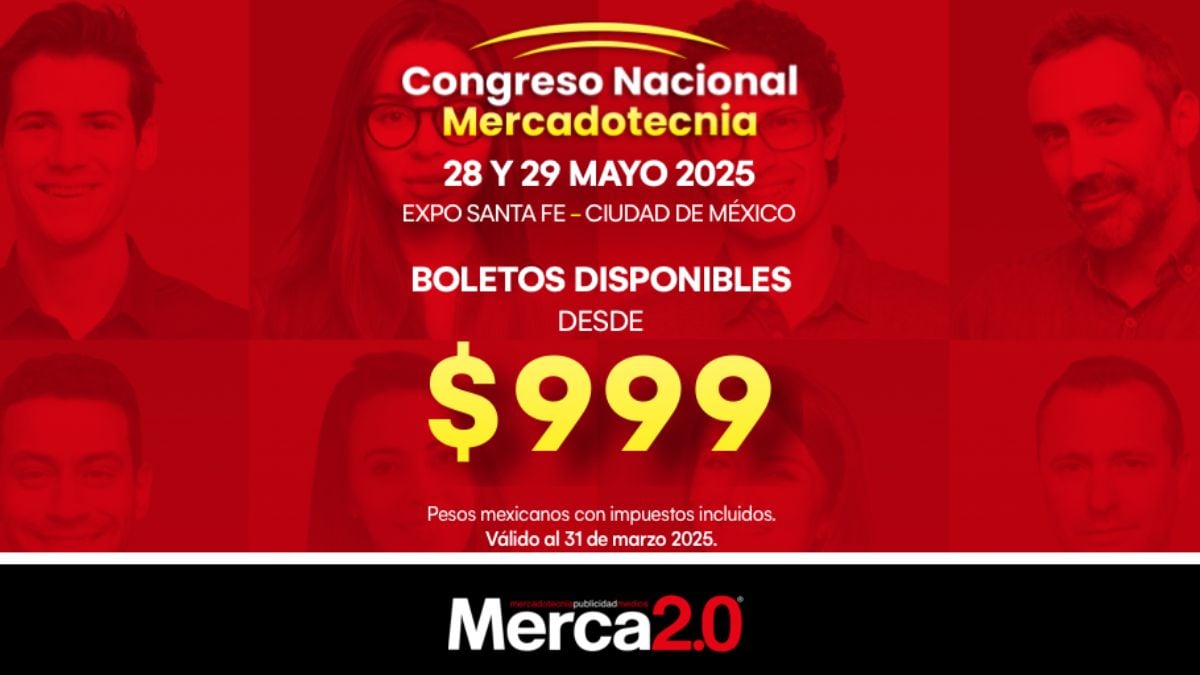 ¡Últimas semanas! Tu boleto al Congreso Nacional de Mercadotecnia 2025, desde 999 pesos