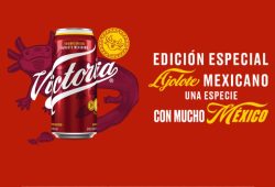 Cerveza Victoria viste al Tren Suburbano con su AJOLOTE edición especial Foto: Especial